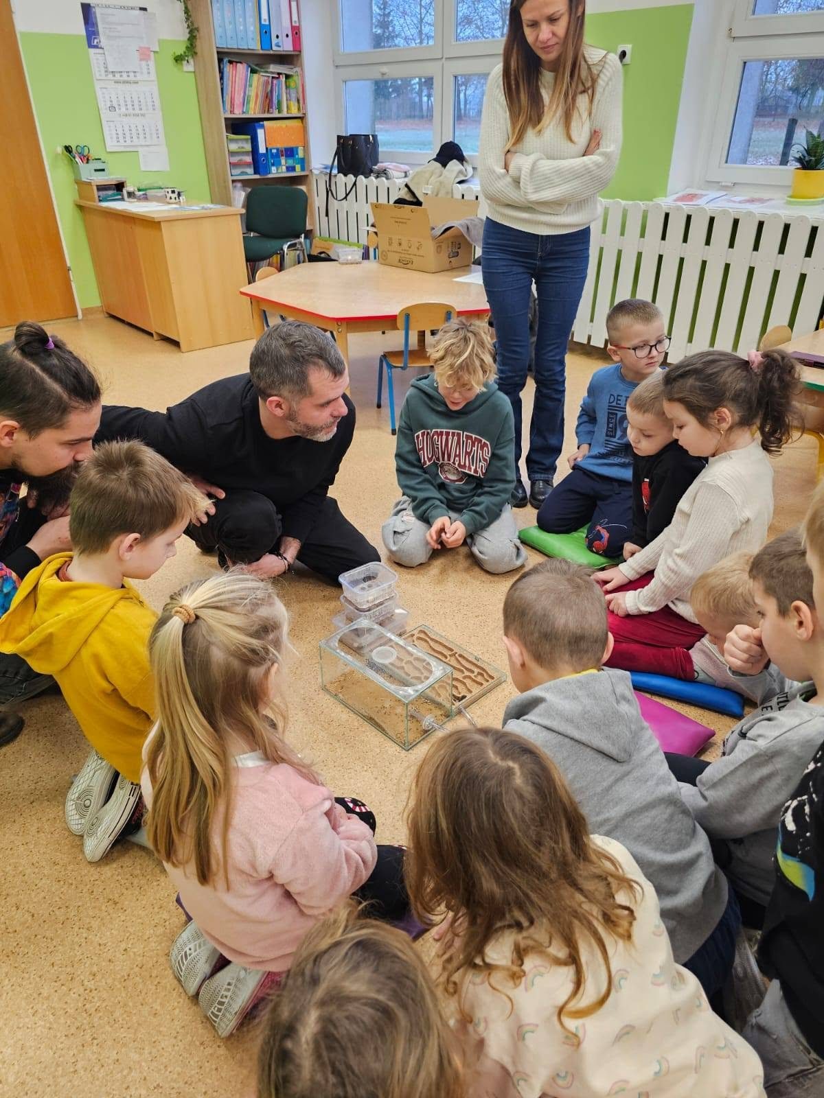Uczestnicy zajęć i wydarzeń Złotowskiego Uniwersytetu Dziecięcego